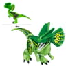 Jurassic Dino Park Dinosaur Building Blocks Set  Large TRex Velociraptor  Triceratops Brick Figures 9