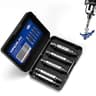 NINDEJIN Damaged Screw Extractor Drill Bit Set 46pcs For Stripped Screws  Bolts 7