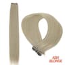 32Inch Ombre Straight Synthetic Hair Bundles 200g HeatStyle Weft Extensions Highlights  Grey Option 0