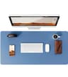 PU Leather Desk Pad Protector  NonSlip Desk Mat Protector  Large Mouse Pad For Office Desks 19