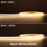 UltraSmooth COB LED Strip Light RA90 High Density 12V24V Dimmable For Clean Home Accent Lighting 6