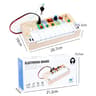 Montessori Busy Board Steering Wheel Dashboard With Lights  Switches  Portable Driving Activity Toy 15