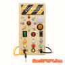 Montessori Busy Board Steering Wheel Dashboard With Lights  Switches  Portable Driving Activity Toy 9