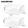 MultiFunctional Under Shelf Basket Hanging Storage Basket For Kitchen  Bathroom Perforated Metal 16