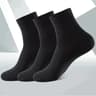 Mens Bamboo Socks 5Pack Breathable Cotton Blend MoistureWicking OdorResistant Dress  Sport Crew Soc 1