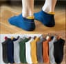 Mens Bamboo Socks 5Pack Breathable Cotton Blend MoistureWicking OdorResistant Dress  Sport Crew Soc 2