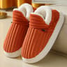 Shevalues Mens Winter Slippers  FurLined Plush Cotton Boot House Shoes IndoorOutdoor 1