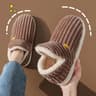 Shevalues Mens Winter Slippers  FurLined Plush Cotton Boot House Shoes IndoorOutdoor 8