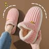 Shevalues Mens Winter Slippers  FurLined Plush Cotton Boot House Shoes IndoorOutdoor 9