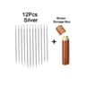 12pcs Self Threading Needles Set  SideThreading Hand Sewing Needles In 3 Sizes 7