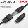 IP68 Waterproof Wire Connector 23 Pin Solderless QuickConnect For Outdoor LED Wiring 4