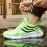 Mens Breathable Mesh Sneakers  Lightweight Walking  Running Shoes With Rubber Grip 9