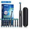 Rotating Electric Toothbrush For Adults Rechargeable Spin Brush With 8 Soft Brush Heads 9