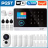 PGST 103 Wireless Home Security System With 4GWiFi App Control 24 Screen RFID  PIR Motion 20