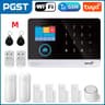PGST 103 Wireless Home Security System With 4GWiFi App Control 24 Screen RFID  PIR Motion 8