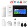 PGST PG107 4G Home Alarm System With WiFi 43inch Touch Screen Alarm Panel Alexa  Google Compatible 10