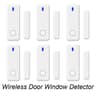 433MHz Wireless Door Window Sensor Door Open Detector For Smart Burglar Alarm Systems G03G12G30G50G 8