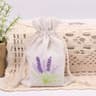 Lavender EmbroideryPrint LinenStyle Gift Bags 39 X 55 In For Wedding Favors  Small Gift Packaging 6