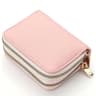 Compact Womens Wallet In PU Leather Wallet Design  Zipper Coin Pocket  Card Holder 10