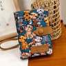 Everyday Womens Short Wallet With Hasp Closure Large Capacity Wallet Coin  Card Organizer 8