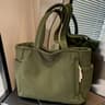 Forest Corduroy Tote Bag  Spacious Vintage Shoulder Carryall For Everyday Work  Weekend 9
