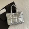 LargeCapacity Quilted Puffer Tote Bag For Women  Lightweight Waterproof Shoulder Bag 6