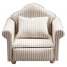 Cozy Neutral Dollhouse Mini Sofa Set With Pillows For Miniature Living Room Decor 6