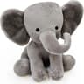 10Inch Gray Elephant Plush Pillow  Soft Kawaii Stuffed Animal For Babies  Cozy Decor 1