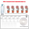 SmartSave Pro Drip Irrigation Kit With Regulating Valve Precision Potted Plant Watering System For  8