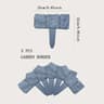 Imitation Stone Garden Fence NoDig Border Stakes For Garden Border Edging 510pc Set 6