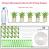 Garden Adjustable Drip Irrigation Kit With Regulating Valve 47mm Irrigation Hose Micro Drippers For 11