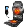 KLASVSA DualMode Electric Back Massager  Heated Massage Cushion With Vibration  Full Back Neck  Lum