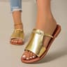 Square Toe Cross Strap Flat Sandals For Women  Minimalist Womens Summer Sandals For Beach  Everyday 6