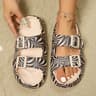 LeopardPrint Cloud Comfort Beach Slides  ThickSole Summer Women Comfort Slippers 7