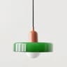 Nordic Elegance Retro Glass Pendant Light  LED Indoor Hanging Light Fixture For Living Room  Dining 15