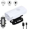 ProRide Dual USB Rechargeable Bike Light Set  Front  Rear LED Cycling Lights 9