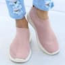 CloudStep Womens SlipOn Sneakers  Breathable White Casual Walking Shoes 2