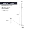 Modern Minimalist Aluminum Outdoor LED Lawn Light For Courtyards  Pathways 10
