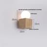 Natural Elegance Travertine  Wood LED Wall Lamp  Nordic Modern LED Wall Light Travertine Wall Sconc 17