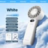 TurboCool Pro Rechargeable Portable Handheld Fan  3600 MAh 100Speed Foldable Mini Cooling Fan 11
