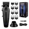 Kemei ProCordless Hair Clippers  Trimmer Grooming Kit  Complete Cordless Hair Trimmer Set For Men P 8