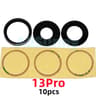 AliSunny 10Pack Rear Camera Glass Replacement With 3M Adhesive For IPhone 11121314 Series 14