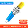 Premium Hybrid Fiber Optic Adapter  FCSCSTLC MaletoFemale FTTH Singlemode Connector 10