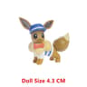 Takara Tomy Pokemon Mini Figures 413cm  Pikachu Mewtwo  Friends PVC Collectibles 3