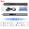 Cordless Electric Screwdriver Pro Kit  Precision Screwdriver Set With Magnetic Screwdriver Bits USB 9