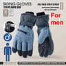 AllWeather Thermal Waterproof Winter Cycling  Ski Gloves  Unisex Warm Touch Screen Grip Gloves 6