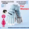 AllWeather Thermal Waterproof Winter Cycling  Ski Gloves  Unisex Warm Touch Screen Grip Gloves 11