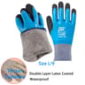 AllDay GripPro Waterproof Thermal Work  Garden Gloves  HeavyDuty Winter Protection 11