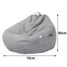 Premium Plush Large Bean Bag Cover  Lazy Seat Chair Sofa Lounger No Filler 6