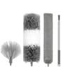 Extendable Microfiber Duster Kit  Telescopic Duster With Extension Pole Up To 100 For High Ceilings